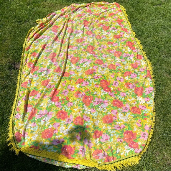 Vintage Bedding Vintage Penneys Coverlet Fashion Manor Midcentury